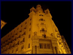 Valencia by night - Station area